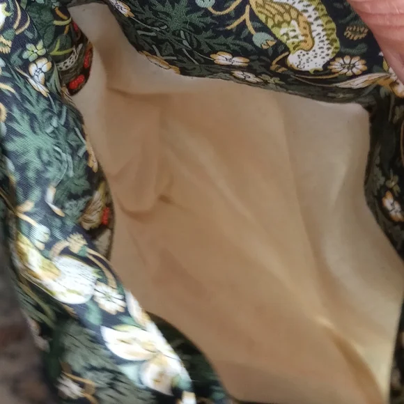 Liberty of London Art Fabric Christmas Stocking Strawberry Thief - Picture 6 of 11